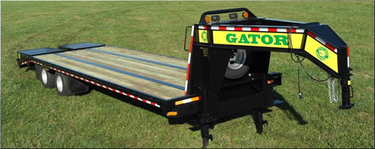 GOOSENECK TRAILER 30ft tandem dual - all heavy-duty equipment trailers special priced  Wood County, Ohio