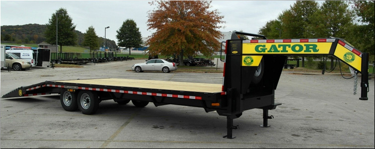Gooseneck flat bed trailer for sale14k  Wood County, Ohio